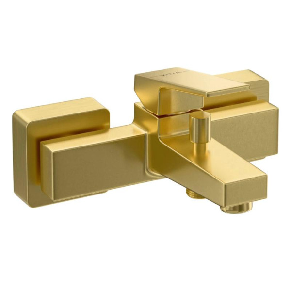 Смеситель для ванны и душа Vitra Minimax Square золотой (A4352025EXP)