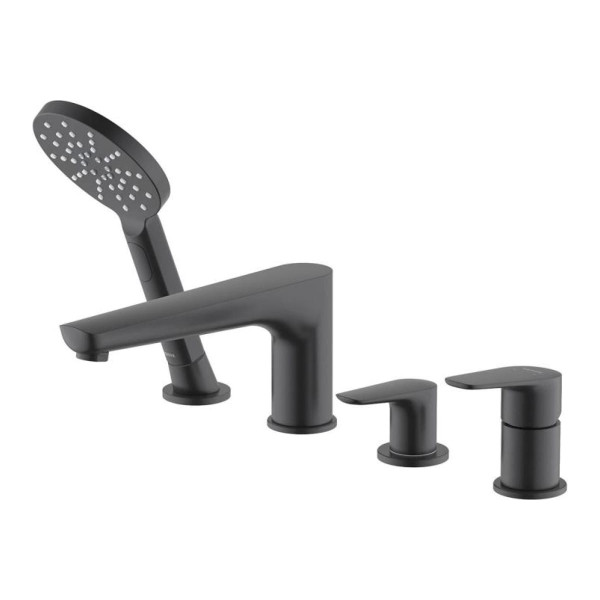 Смеситель на борт ванны Aquatek Бетта черный матовый (AQ1148MB) Смеситель на борт ванны Aquatek Бетта черный матовый (AQ1148MB)