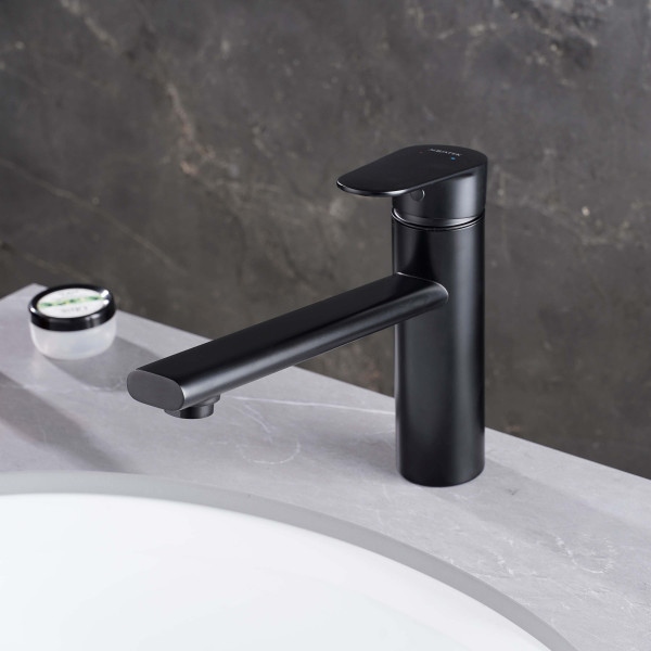 Смеситель для кухни Aquatek Ника черный матовый (AQ1880MB) Смеситель для кухни Aquatek Ника черный матовый (AQ1880MB)