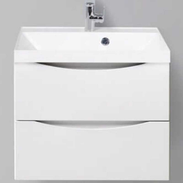 Тумба подвесная BelBagno Marino 65 см Bianco Lucido (Marino-650-2C-SO-BL-P)