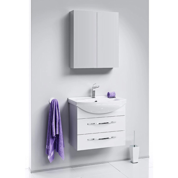 Шкаф зеркальный Aqwella MC 600x700x150 белая (MC.04.06) Шкаф зеркальный Aqwella MC 600x700x150 белая (MC.04.06)