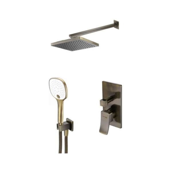 Смеситель для душа WasserKRAFT Exter Бронза светлая (A16040) Смеситель для душа WasserKRAFT Exter Бронза светлая (A16040)