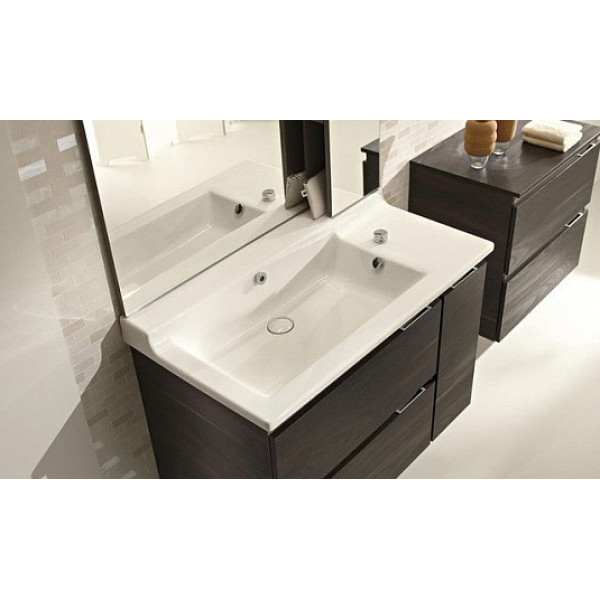 Раковина встраиваемая Jacob Delafon Soprano 100x54 белая (EXK122-00)