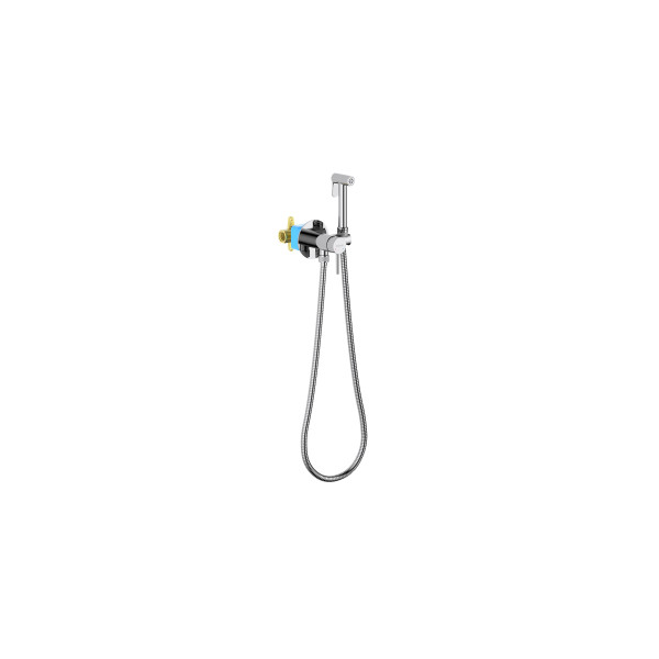 Смеситель с гигиеническим душем Aquatek Европа хром (AQ1021CR) Смеситель с гигиеническим душем Aquatek Европа хром (AQ1021CR)