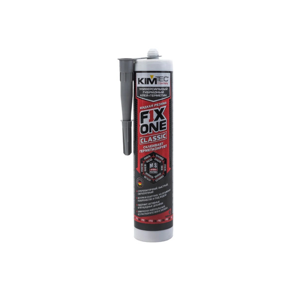 Клей-герметик Жидкая резина KIM TEC FIX ONE 290 мл. (серый) (03-04-09)