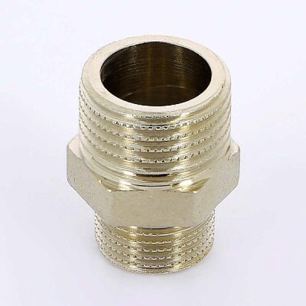 Ниппель переходной 3/8"х1/2" Uni-Fitt (никель) 600N2100