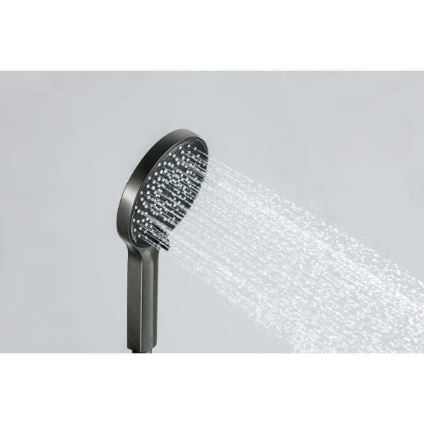 Душевая лейка Aquatek Лугано оружейная сталь (AQ2201BGM)