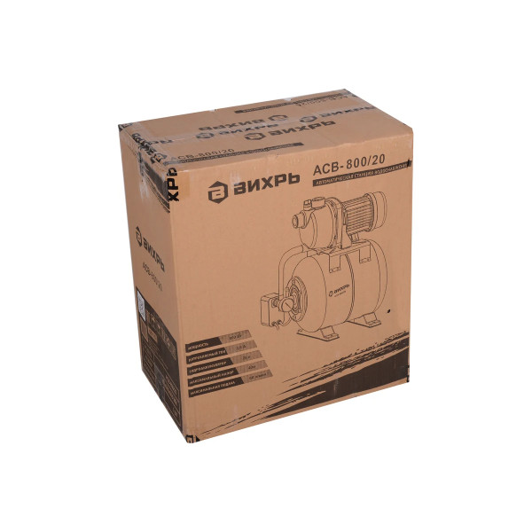 Станция водоснабжения автономная Вихрь АСВ- 800/19 (68/1/5) Станция водоснабжения автономная Вихрь АСВ- 800/19 (68/1/5)