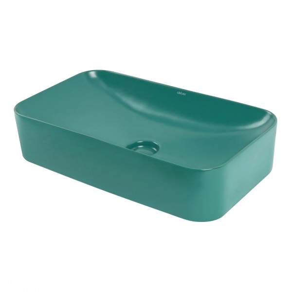 Раковина накладная Abber Rechteck 605x350 зеленый матовый (AC2204MBG) Раковина накладная Abber Rechteck 605x350 зеленый матовый (AC2204MBG)