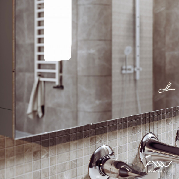 Зеркало с подсветкой Alavann Neve Duo 60 Зеркало с подсветкой Alavann Neve Duo 60