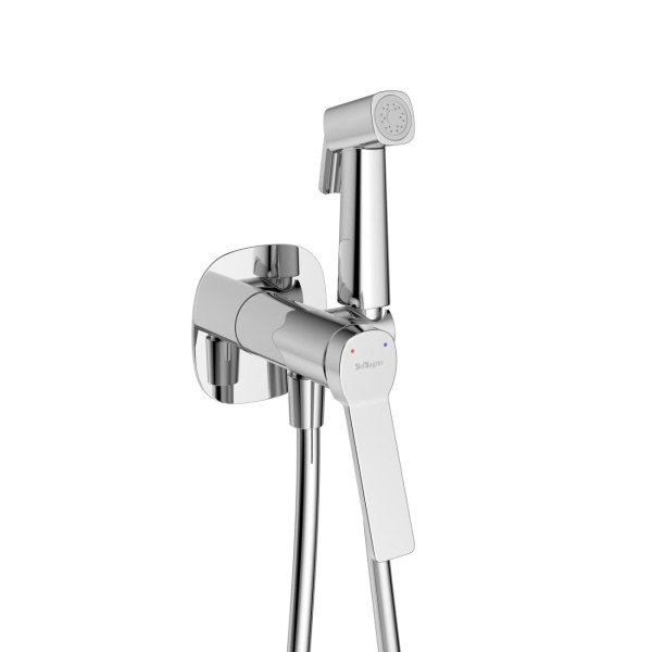 Гигенический душ со смесителем BelBagno (ALBANO-HGN-CRM)