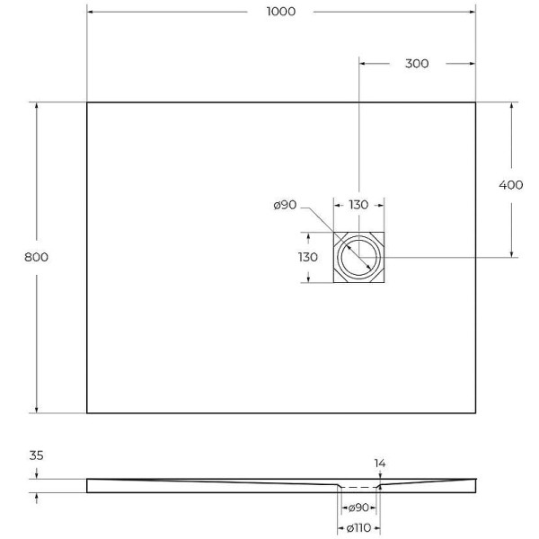 Душевой поддон BelBagno Uno 100x80x3,5 белый (TRAY-MR-UNO-AH-10/80-3,5-W-NO) Душевой поддон BelBagno Uno 100x80x3,5 белый (TRAY-MR-UNO-AH-10/80-3,5-W-NO)