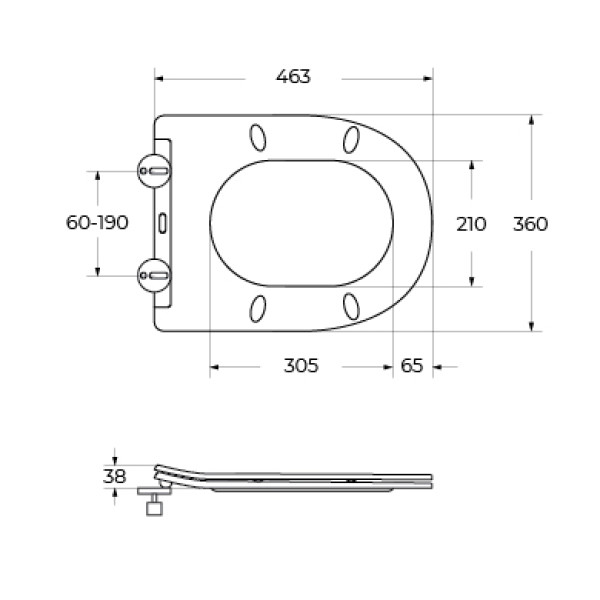 Унитаз приставной BelBagno Притяжение безободковый с сиденьем soft close белый (BB1003CB-TOR/SC) Унитаз приставной BelBagno Притяжение безободковый с сиденьем soft close белый (BB1003CB-TOR/SC)