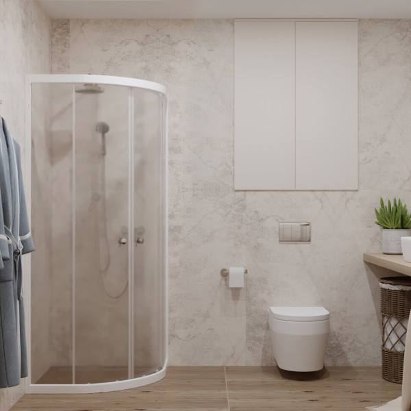 Душевой уголок Triton Ультра 90x90 стекло прозрачное, профиль белый (DK325_1) Душевой уголок Triton Ультра 90x90 стекло прозрачное, профиль белый (DK325_1)
