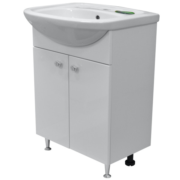 Комплект Тумба Моника New 60 Loranto напольная 62х74х46 с раковиной Арго 60 (CS0007624)