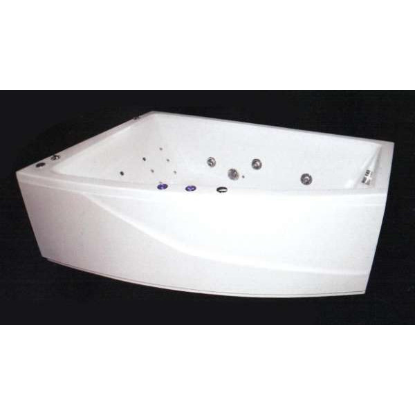 Ванна акриловая Акватек Оракул 180х125 L на каркасе, с фронтальным экраном, слив-перелив Ванна акриловая Акватек Оракул 180х125 L на каркасе, с фронтальным экраном, слив-перелив