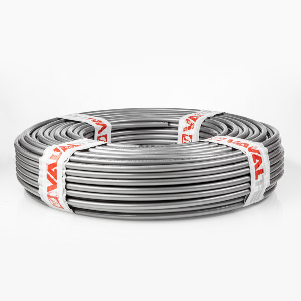Труба п/э Valtec PEXa-EVOH 16x2,0 мм. серая, бухта 200 м. (VA1622.3.R.200)