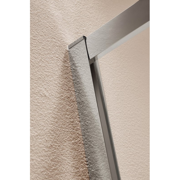 Душевая перегородка Cezares Eco 80x190 стекло прозрачное, профиль хром (ECO-O-BS-12-80-C-Cr) Душевая перегородка Cezares Eco 80x190 стекло прозрачное, профиль хром (ECO-O-BS-12-80-C-Cr)