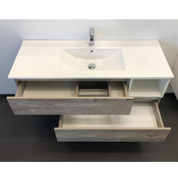 Тумба подвесная Comforty Севилья 1210x520x470 белый глянцевый с раковиной (00-00001568) Тумба подвесная Comforty Севилья 1210x520x470 белый глянцевый с раковиной (00-00001568)