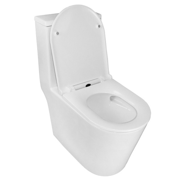 Унитаз-моноблок Scala торнадо с сиденьем микролифт (AZ-8101)