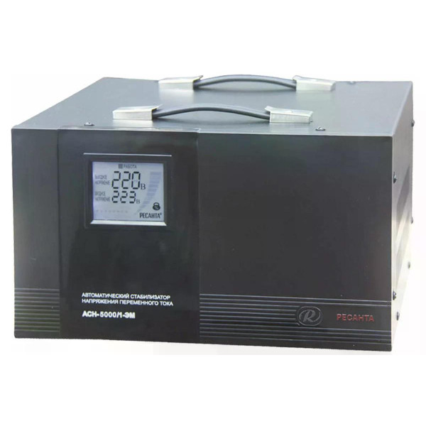 Стабилизатор напряжения Ресанта АСН-5000/1-ЭМ (63/1/6)
