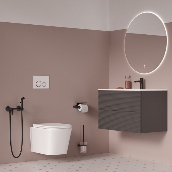 Унитаз подвесной Iddis Bild безободковый белый (BILRNSEi25)