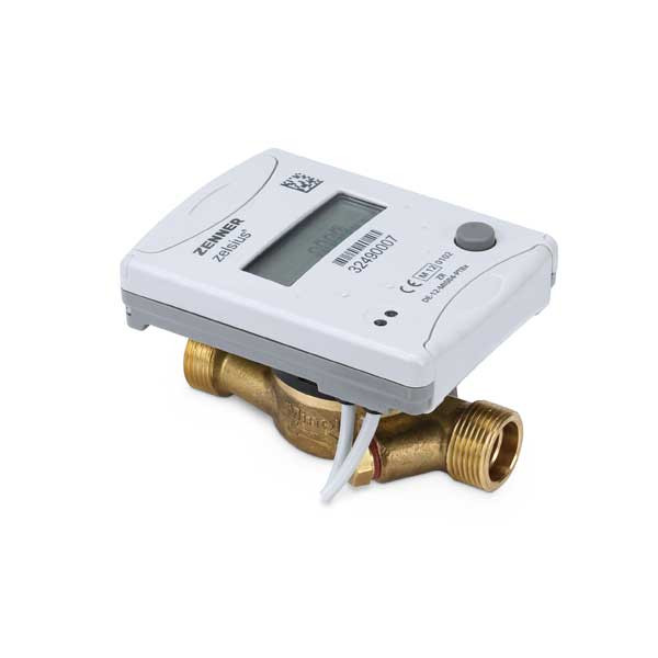 Счетчик тепла "Zenner Multidata S1-1 Zelsius" 0,6 м3/час, 1/2" (на обратный трубопр.)