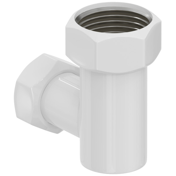 Уголок Стилье 1"x3/4" белый (122001-10 (12100-3400)+O218:O22734)