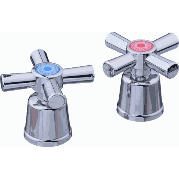 Маховик Melodia Сити крест пласт. квадрат 7x7 короткий (пара) (MKP20267WC)