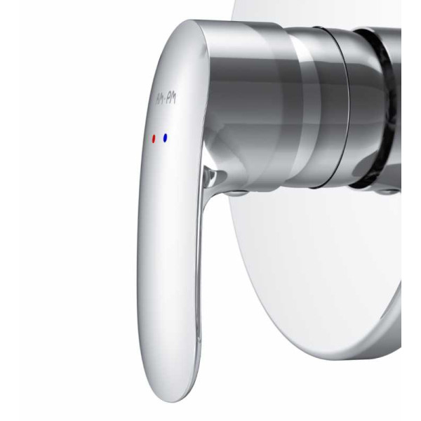 Смеситель для душа AM.PM Like внешняя часть, монтируемый в стену, хром (F8075000) Смеситель для душа AM.PM Like внешняя часть, монтируемый в стену, хром (F8075000)