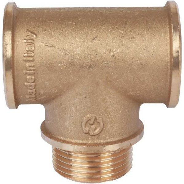 Тройник 3/4" ВНВ Stout (латунь) SFT-0064-343434 Тройник 3/4" ВНВ Stout (латунь) SFT-0064-343434