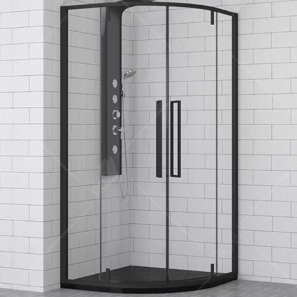 Душевой уголок RGW SV-53 B 90*90 стекло прозрачное, профиль черный 06325399-14