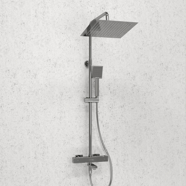 Душевая система WasserKRAFT хром (A199.118.141.010.CH Thermo)