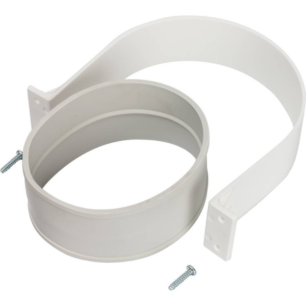 Элемент дымохода Stout комплект для соединения труб внешний DN100, уплотнение EPDM и хомут в комплекте (SCA-6010-000001)