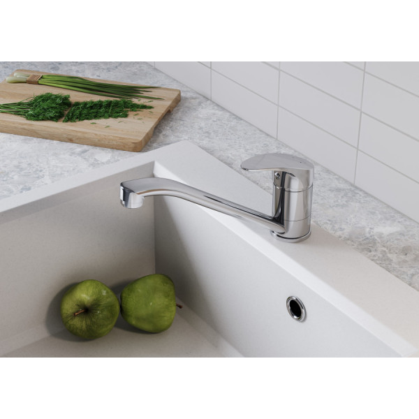 Смеситель для кухни Santek Мавис хром (WH5A40011C001) Смеситель для кухни Santek Мавис хром (WH5A40011C001)