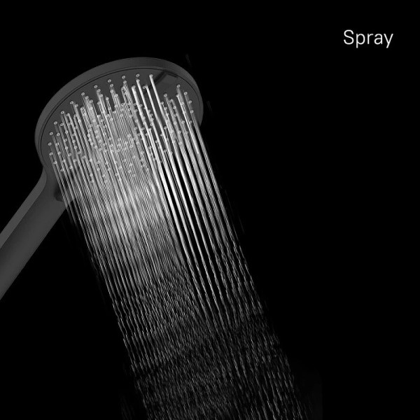 Душевая лейка Milardo Rora черная (ROR4FBRM18)