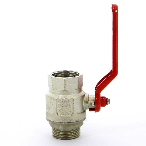 Кран Itap 1 1/4" ВН шаровый Ideal (красная ручка) (0910114)