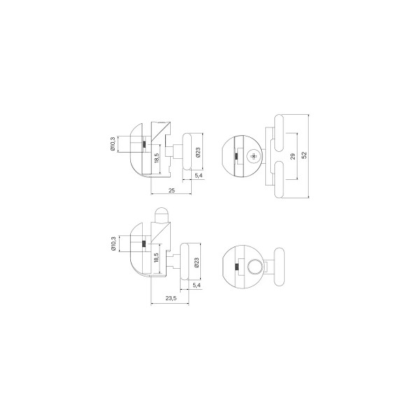 Ролики 2 верхних двойные 2 нижних одинарные D=23 мм хром стекло 5-6 мм Iddis (966M23C6DZ) Ролики 2 верхних двойные 2 нижних одинарные D=23 мм хром стекло 5-6 мм Iddis (966M23C6DZ)