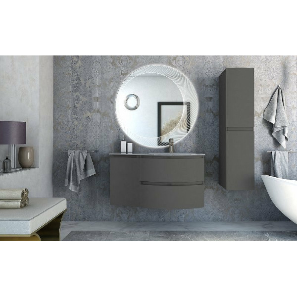 Пенал подвесной Cezares Vague 34x55 Grigio talpa opaco (54907) Пенал подвесной Cezares Vague 34x55 Grigio talpa opaco (54907)