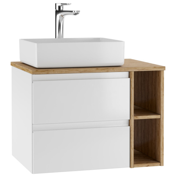 Тумба подвесная Домино Joy 46 Frost В2 (DF3401T)