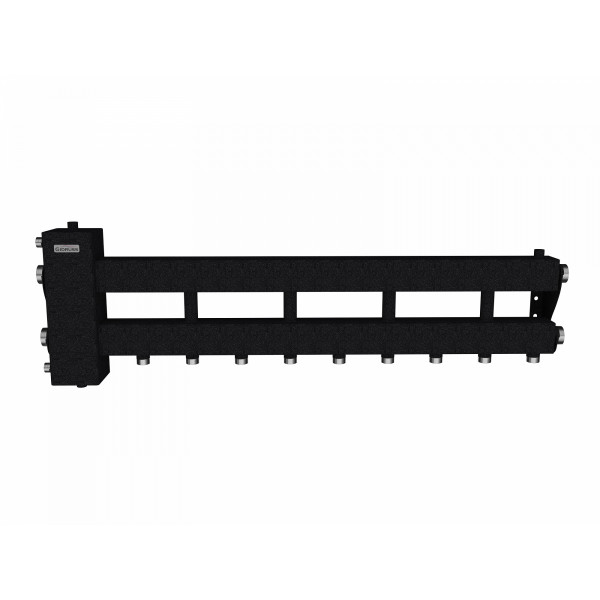 Коллектор балансировочный Gidruss BM-150-5D (до 150 кВт, подкл. котла G 1 1/2", 4 контура G 1" + боковой контур G 1 1/2", ст. 09Г2С) Коллектор балансировочный Gidruss BM-150-5D (до 150 кВт, подкл. котла G 1 1/2", 4 контура G 1" + боковой контур G 1 1/2", ст. 09Г2С)