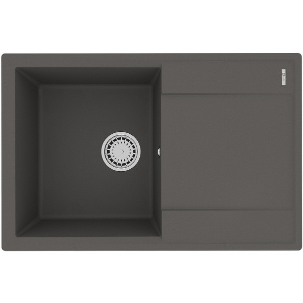 Мойка для кухни врезная Lemark Imandra 760 760x500 серый шелк (9910029)