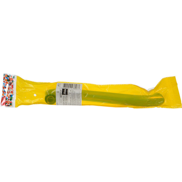 Излив Melodia для смесителя для ванны плоский S-образный с аэратором 25см (MKP20713P)