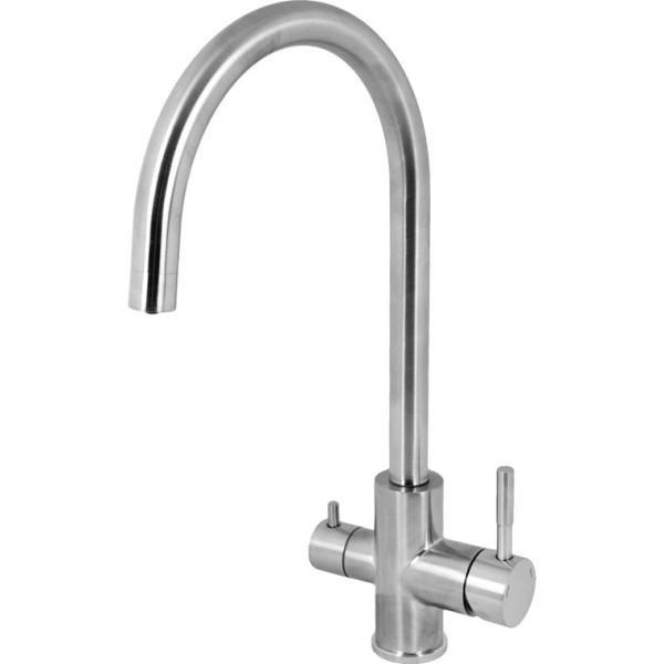 Смеситель для кухни Osgard Gron plus хром, с переключателем на питьевую воду (84973)