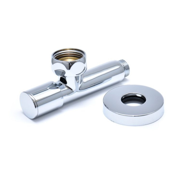 Вентиль угловой для полотенцесушителя Двин 1"*1/2" пара, круглый (5101SCH1004) Вентиль угловой для полотенцесушителя Двин 1"*1/2" пара, круглый (5101SCH1004)