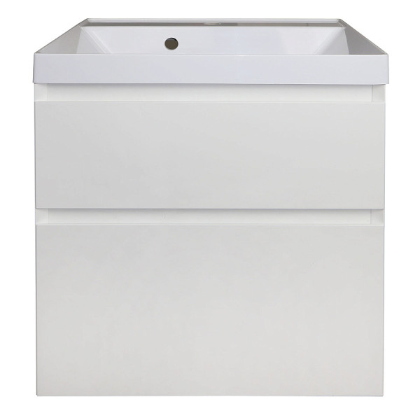 Тумба подвесная Azario с раковиной Velluto 60 с раковиной Слим 60 (CS00088601)