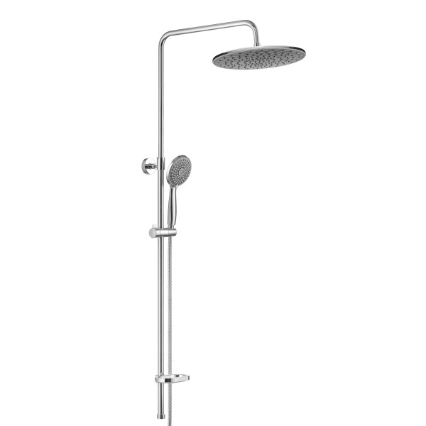 Душевой гарнитур Swedbe Hermes хром, серый (5001G1)