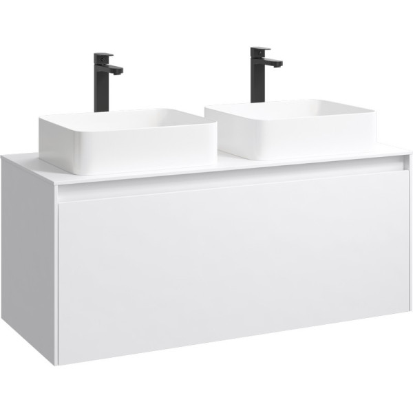 Тумба подвесная Aqwella Mobi 1200x500x510 белый (MOB0112W)