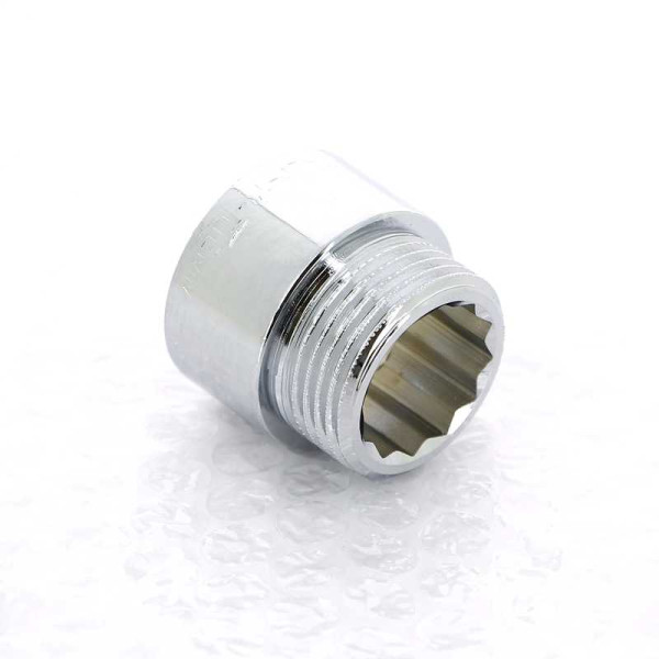Удлинитель 3/8"х15 мм. Tiemme (хром) (1500458 / 1530C0315) Удлинитель 3/8"х15 мм. Tiemme (хром) (1500458 / 1530C0315)