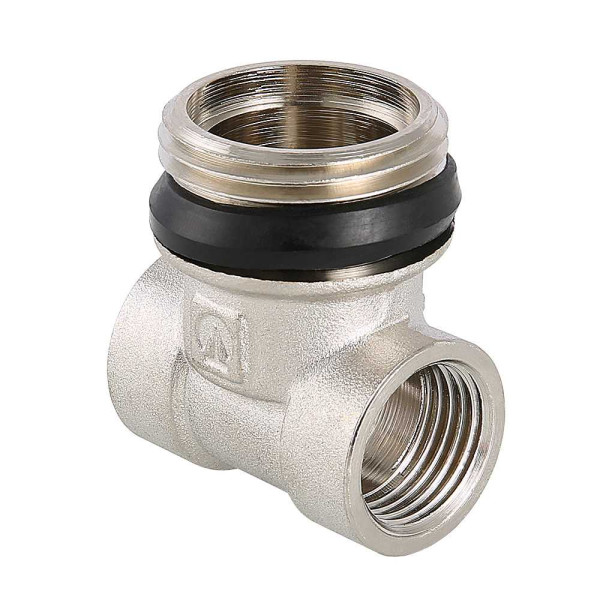 Тройник коллекторный Valtec 3/4"*1/2"*1/2" никель (VTc.530.N.050404)